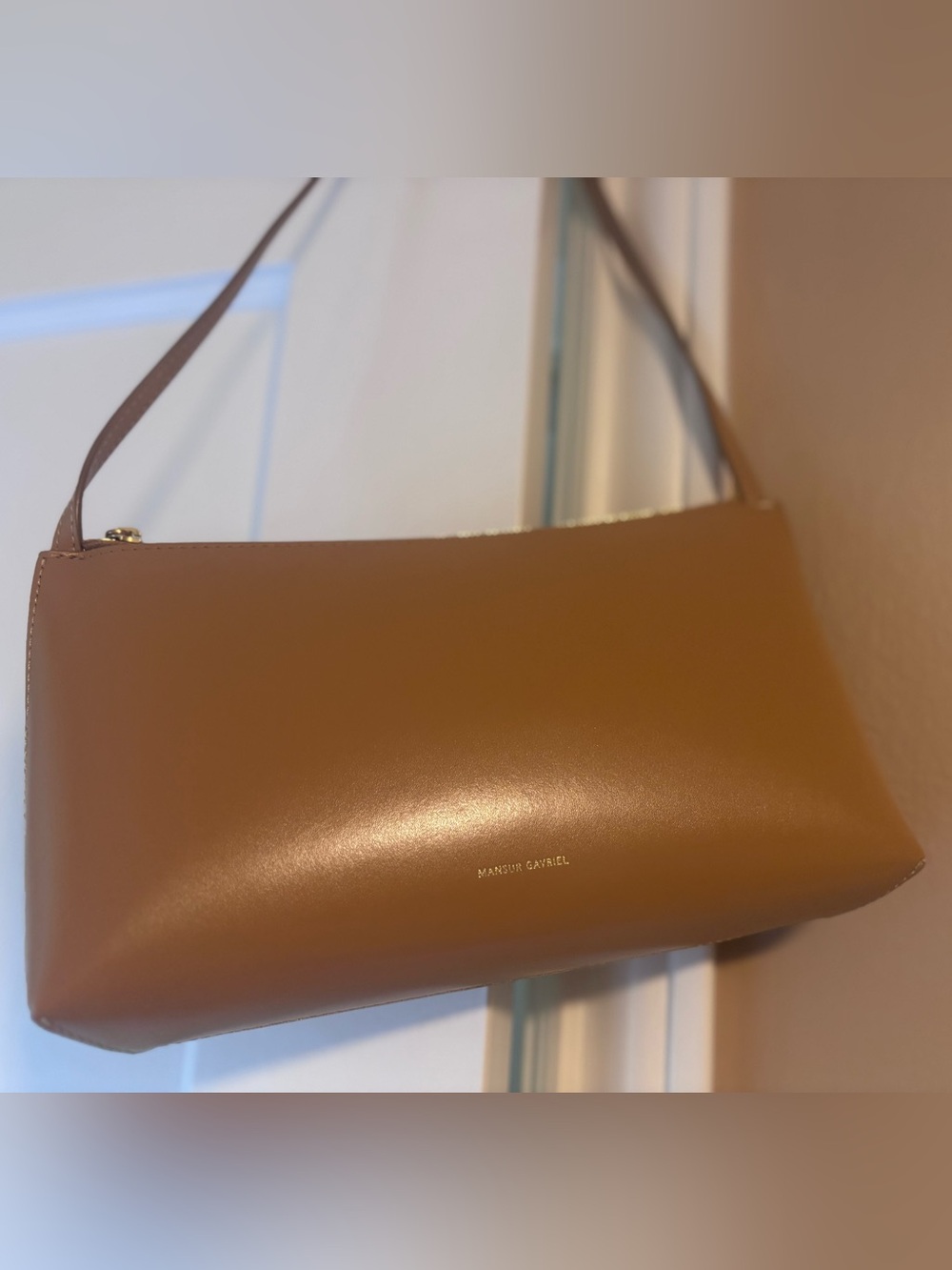 ✨NWOT Mansur Gavriel Gaia Leather Shoulder Bag - Picture 14 of 14